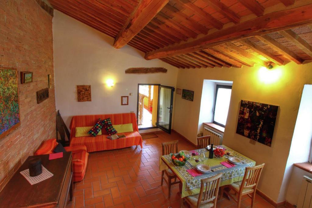Podere Il Tigliolo Castiglione dʼOrcia Kültér fotó