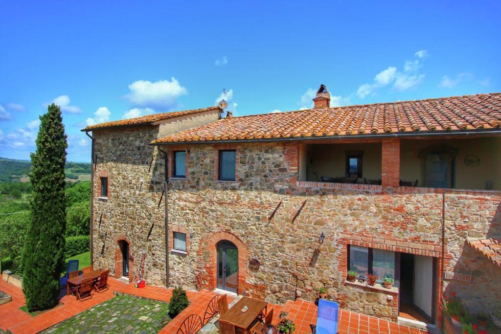 Podere Il Tigliolo Castiglione dʼOrcia Kültér fotó