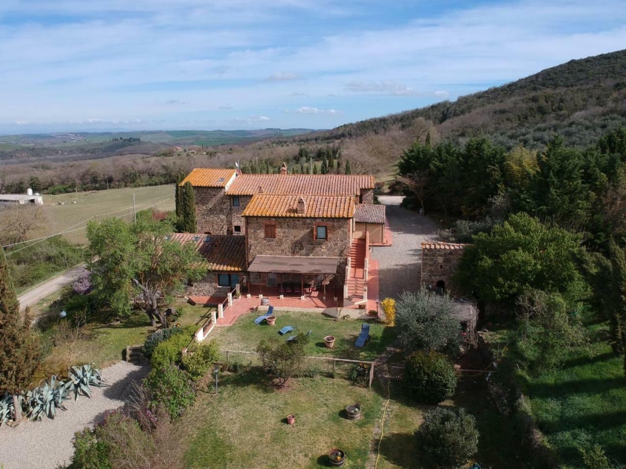 Podere Il Tigliolo Castiglione dʼOrcia Kültér fotó