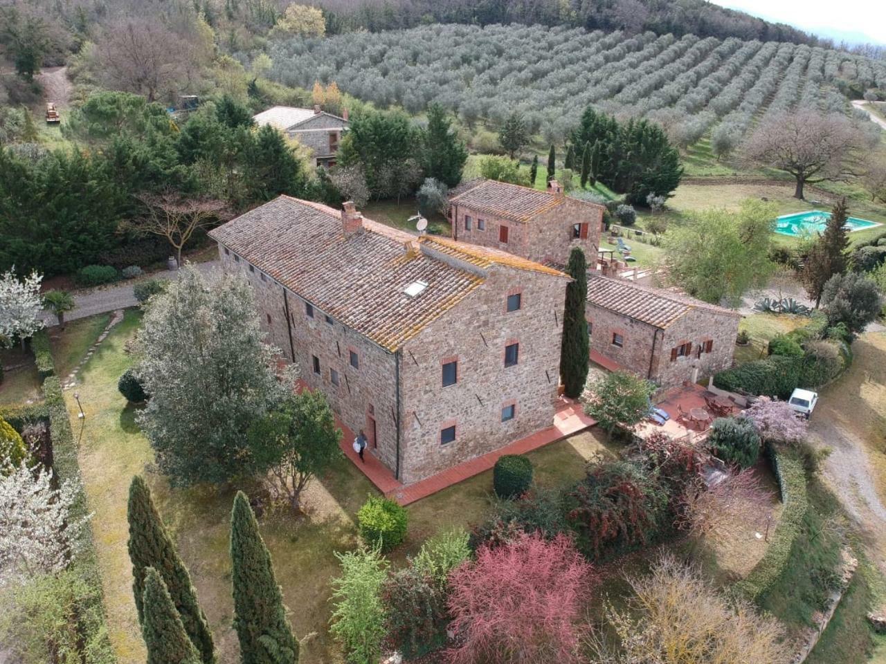 Podere Il Tigliolo Castiglione dʼOrcia Kültér fotó